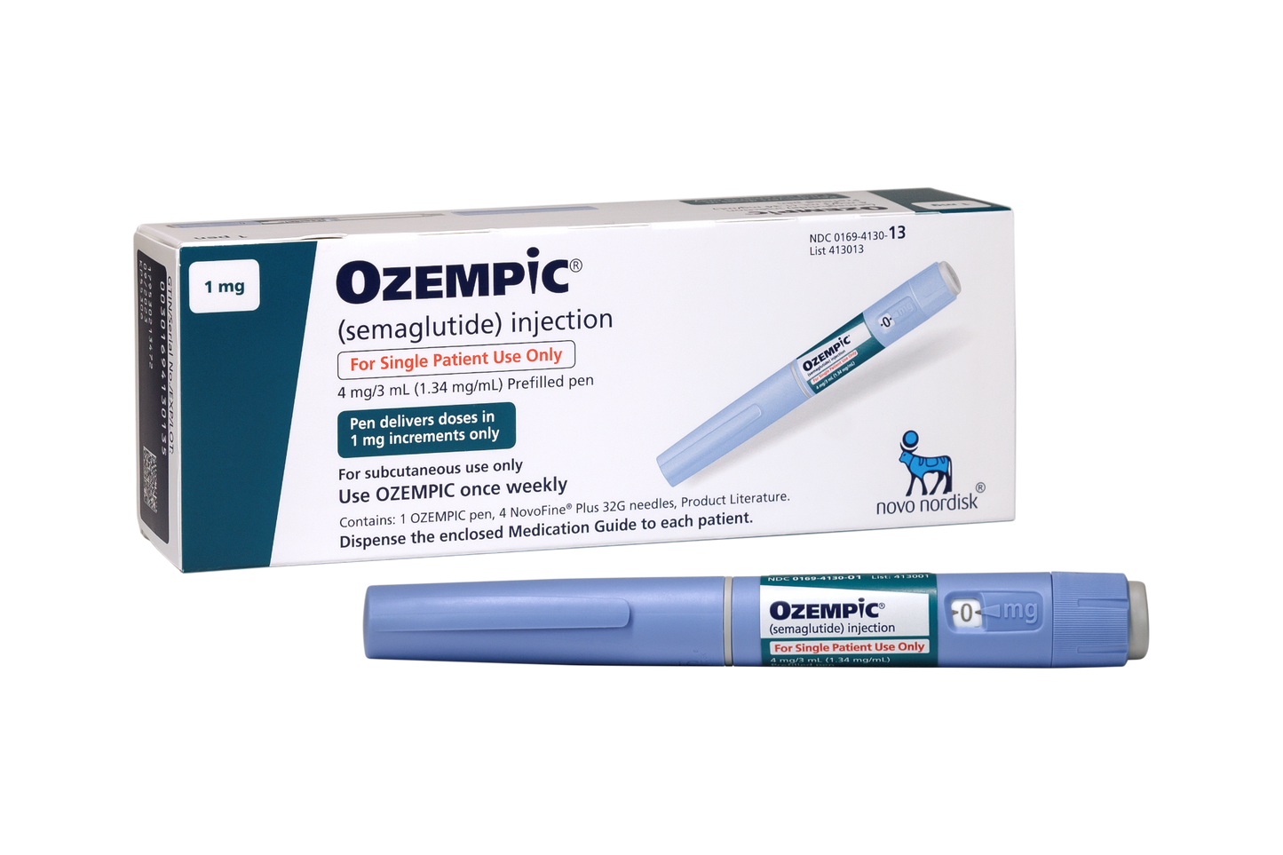 Ozempic pen 1mg (Semiglutide)