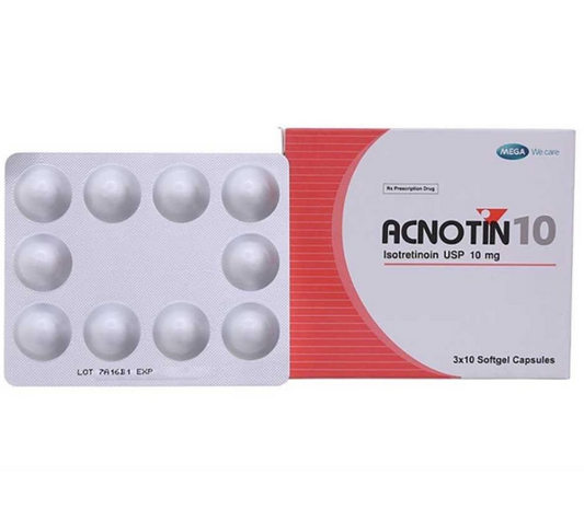 Acnotin 10mg (Isotretinoin)